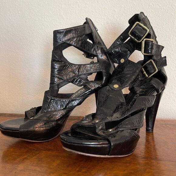 Jeffrey Campbell Black Heels - Picture 2 of 9